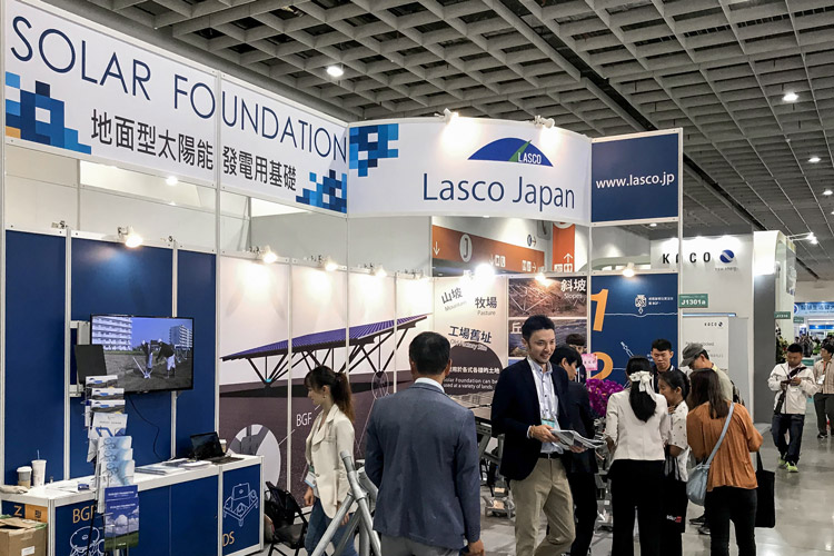 Interpretation, exhibition application case: Energy Taiwan (Energy Taiwan) Assist LASCO JAPAN, a Japanese solar energy infrastructure construction company, to exhibit in Taiwan and dispatch interpreters